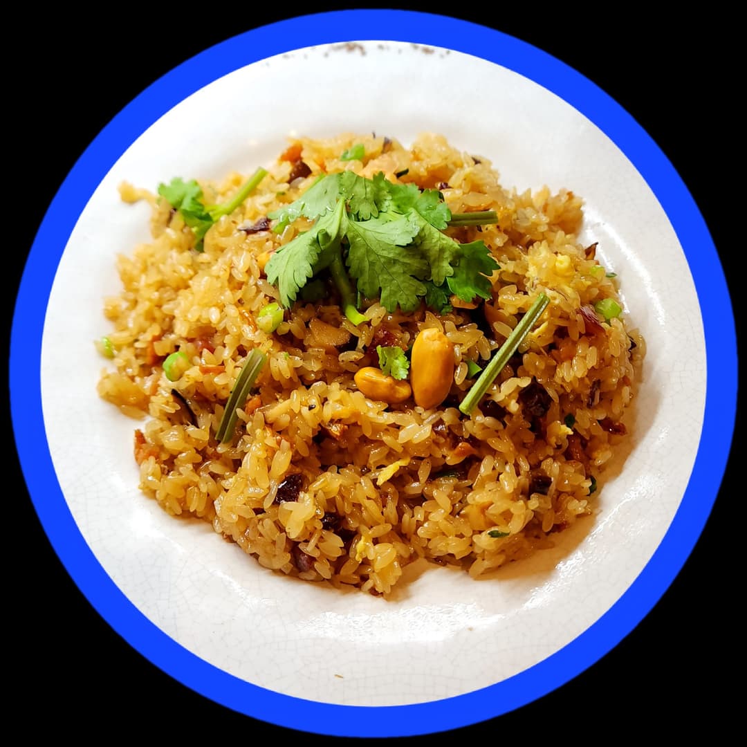 Fried Sticky Rice with Assorted Meat