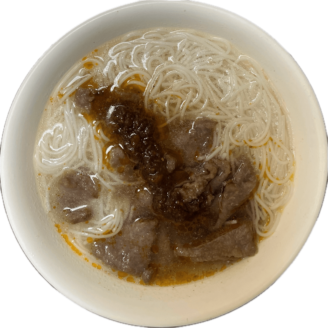 Pork Chop with Vermicelli in Soup